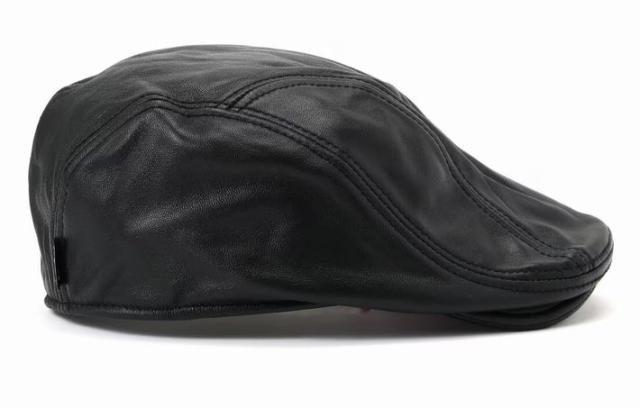 【羊革レザー】Schott ショット 本革 羊革 帽子 ハンチング キャップ Y_U 7825974007 7986871 鳥打帽 メンズ レディース レザー 正規品 ブランド おしゃれ 送料無料_6