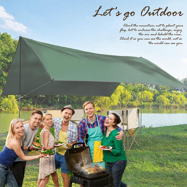 組み立て簡単】テント タープテント ヘキサタープ 軽量 キャンプ