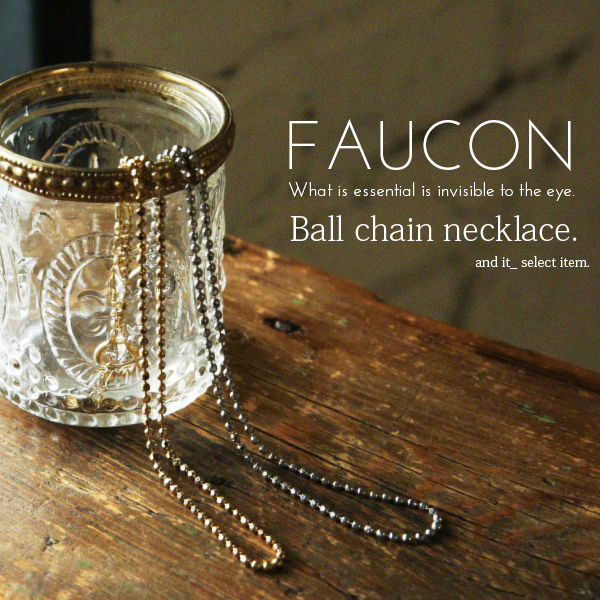 フォコン Faucon ボールチェーンネックレスレディース ネックレス 真鍮 ニッケルフリー加工 ボールチェーン 上品 大人の通販はau Pay マーケット アンドイット And It