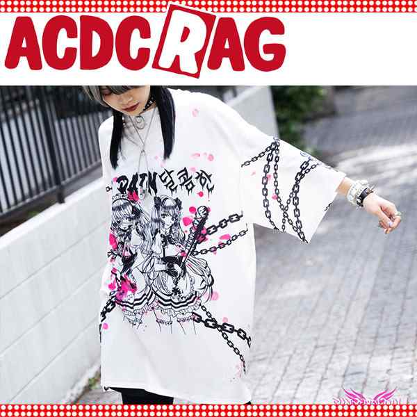 ACDC RAG エーシーディーシーラグ SWEET MY PAIN ヒュージTシャツ