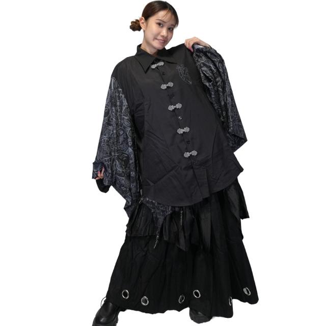 ACDC RAG エーシーディーシーラグ 我楽多 ハカマスカート ロング丈 ボトムス 原宿 原宿系 ファッション パンク ロック ダーク 病みかわいい 派手カワ jr-604-134_5