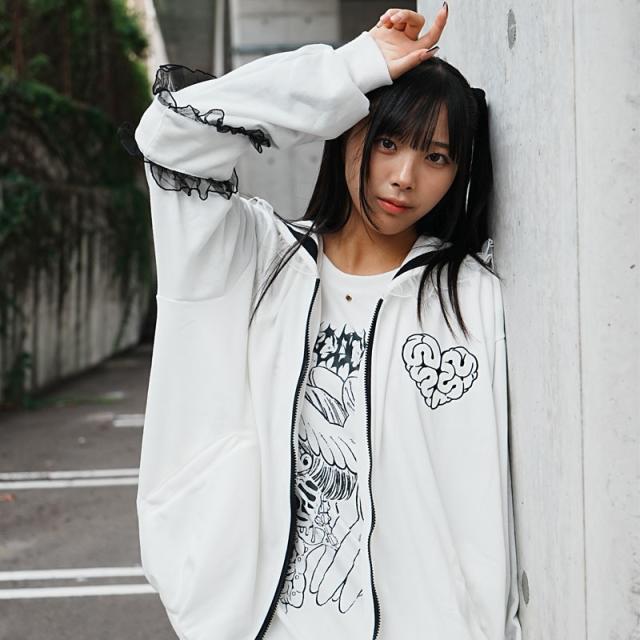 ACDC RAG エーシーディーシーラグ 脳みそ少女 肋骨天使 セーラージャケット 長袖 原宿 原宿系 ファッション ichigochan いちごちゃん レディース メンズ jr-15sjの通販は - COLORFUL 通販サイト