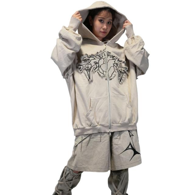 ACDC RAG エーシーディーシーラグ Cryptid Corpse ZIPパーカー 長袖