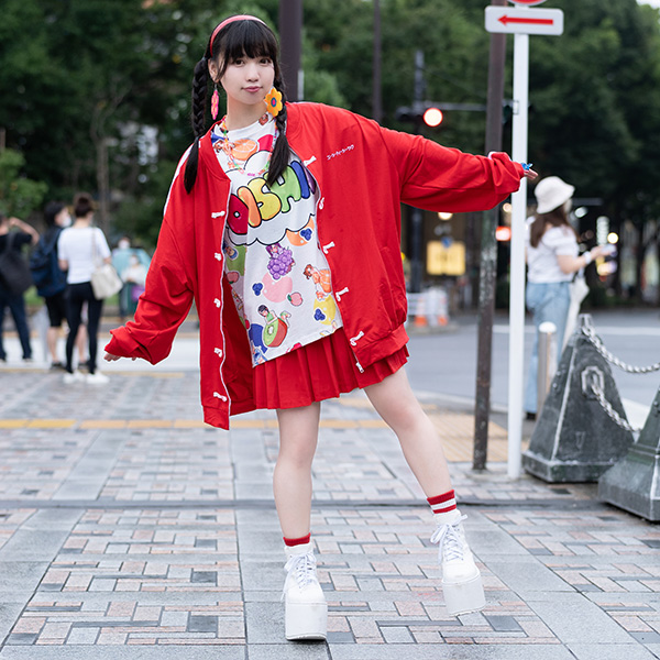 Acdc Rag エーシーディーシーラグ Fruit Salad T 原宿系 ファッション 派手カワ カラフルの通販はau Pay マーケット Colorful
