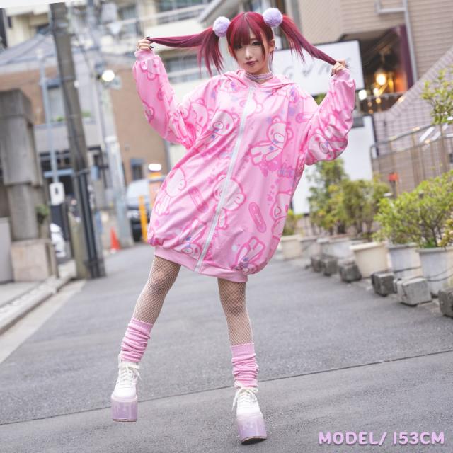 ACDC RAG エーシーディーシーラグ パステルグル〜ミ〜 ZIP パーカー