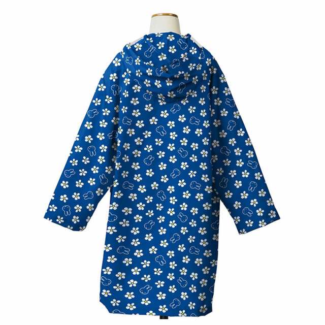 ミッフィー レインコート キッズ 収納バッグ付き miffy 110 120 - 雨具