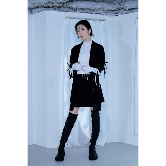 Nora Lily elle ノラリリーエル 【2カラー】リボン スイッチング スカート 224560065 Nora Lily elle ノラリリーエル 【2カラー】リボン スイッチング