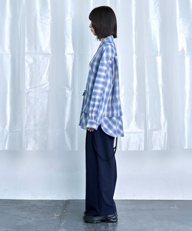 Nora Lily ノラリリー 【4カラー】フェイクレイヤードシャツ(UNISEX