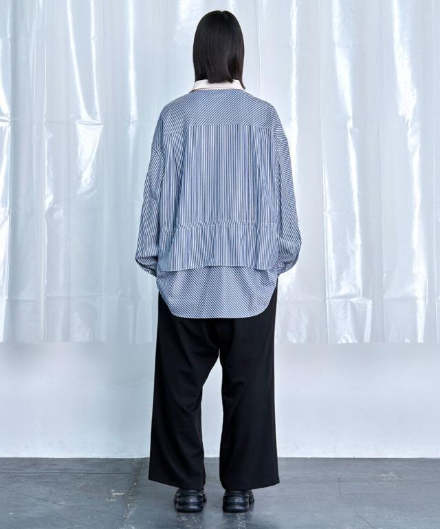 Nora Lily ノラリリー 【4カラー】フェイクレイヤードシャツ(UNISEX