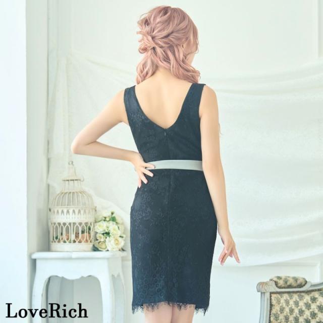 LoveRich ノースリーブタイトドレス SMLサイズ/4カラー】ツイード ジップ ノースリーブ 谷間魅せ