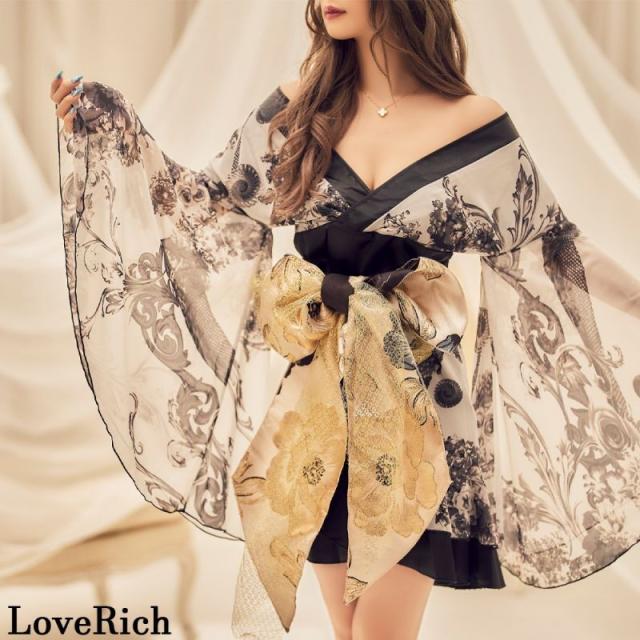 LoveRich ラブリッチ 【3カラー/3点セット】花柄 フリル