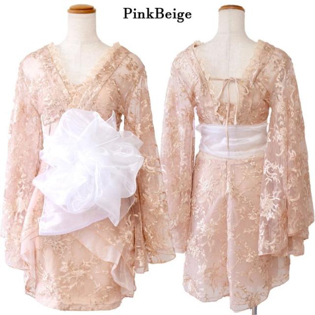 LoveRich ラブリッチ 刺繍 総レース ミニ ふわふわ オーガンジー 帯