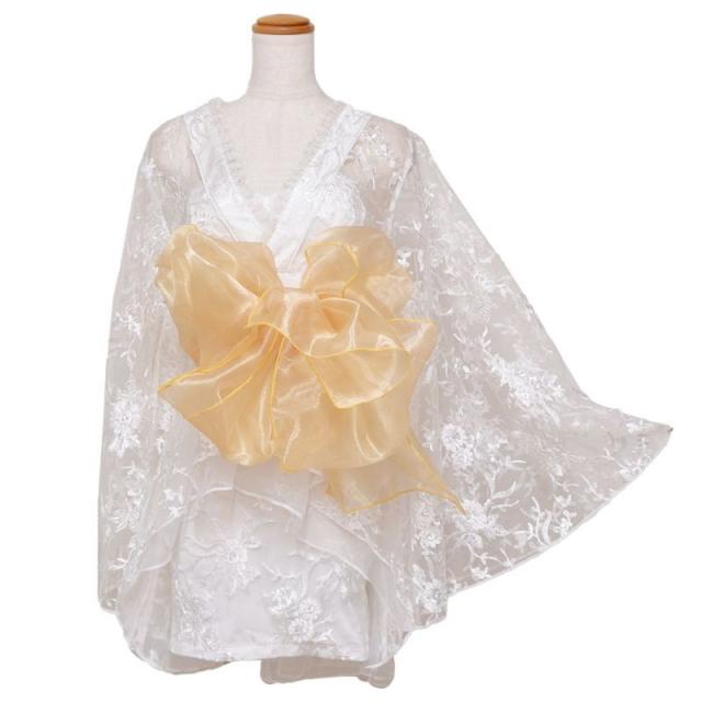 LoveRich ラブリッチ 刺繍 総レース ミニ ふわふわ オーガンジー