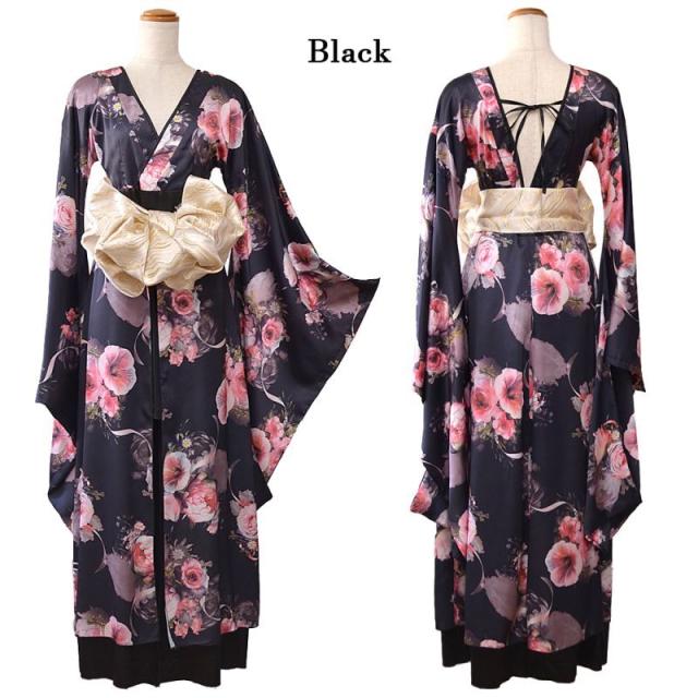 LoveRich ラブリッチ 【高級ライン】【3カラー/2点セット】 花柄