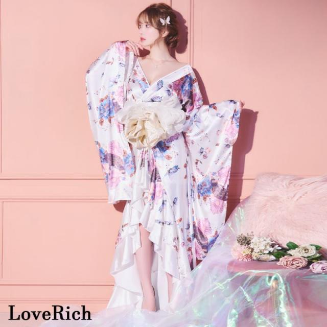 LoveRich ラブリッチ 【高級ライン】【2カラー/2点セット】蝶々柄
