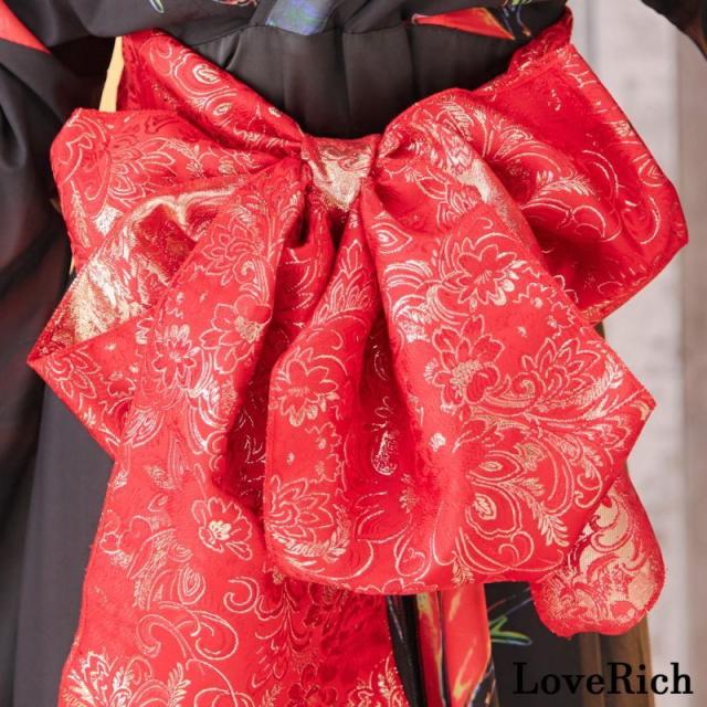 LoveRich ラブリッチ 【高級ライン】【2カラー/2点セット】花柄 シフォン レース ミニスカート ロング 豪華 花魁 着物 ドレス コスプレ イベント [1321]_11