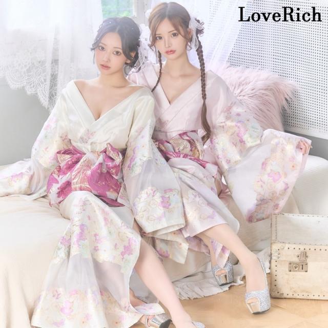 ラブリッチ⭐︎ キャバドレス ナイトドレス ブラックL LoveRich