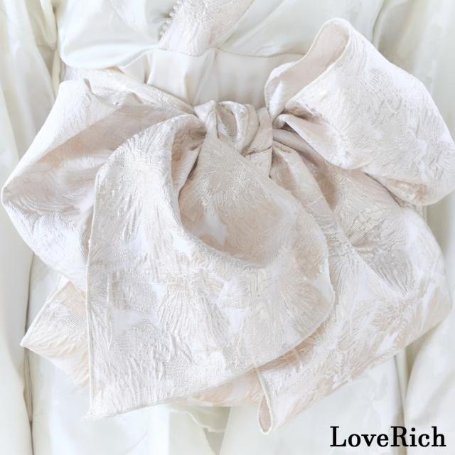 LoveRich ラブリッチ 【高級ライン】【2カラー/2点セット】蝶々柄 花柄 パールライン ミニ ふわふわ 花魁 着物 ドレス コスプレ イベント ハロウィン [1347]_9