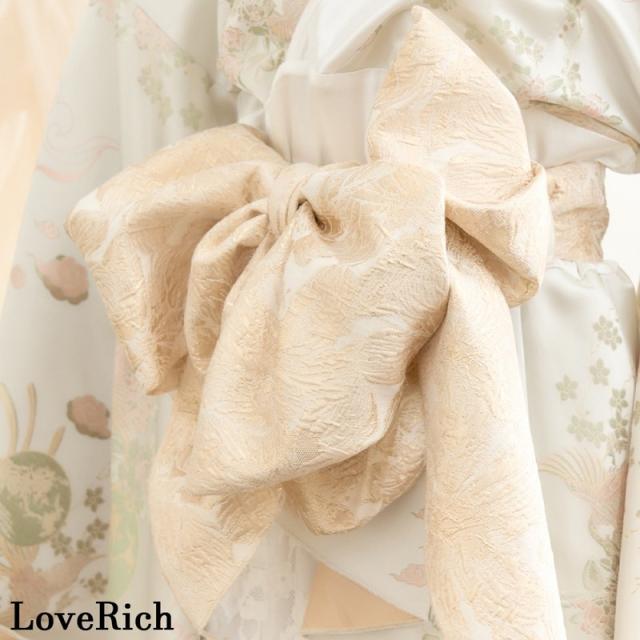 LoveRich ラブリッチ 【2点セット/2カラー】和柄 花柄 レーススカート フリル ミニ 豪華 帯 花魁 着物 ドレス コスプレ ハロウィン キャバドレス [1370]_13
