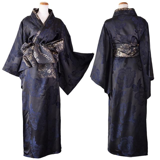 LoveRich ラブリッチ 【高級ライン】【2カラー/2点セット】花柄 ロング