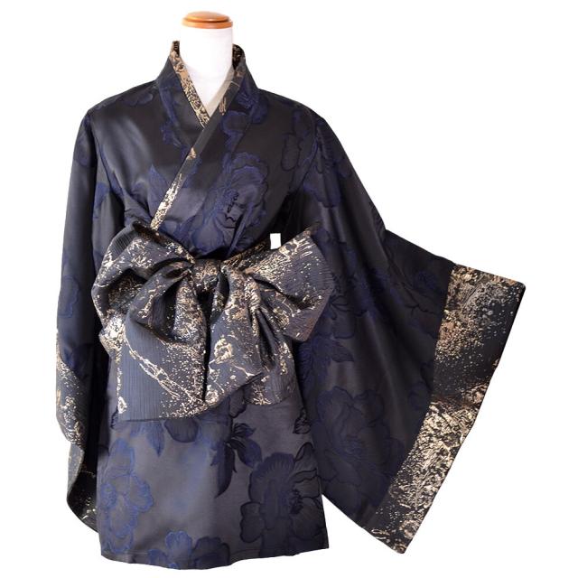 LoveRich ラブリッチ 【高級ライン】【2カラー/2点セット】花柄 オフショル ミニ 豪華 帯 リボン 花魁 着物 ドレス コスプレ イベント ハロウィン [1510]_14