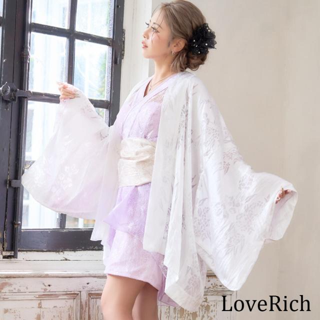 LoveRich ラブリッチ 【2カラー/羽織のみ】エレガント着物羽織 花魁 ドレス コスプレ イベント ハロウィン キャバドレス [1572]_1