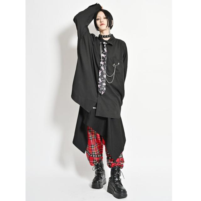 PSYCHO NATION サイコネーション スカート脱着 総柄サルエルパンツ 133303_9