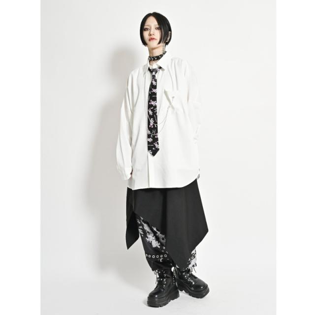 PSYCHO NATION サイコネーション スカート脱着 総柄サルエルパンツ