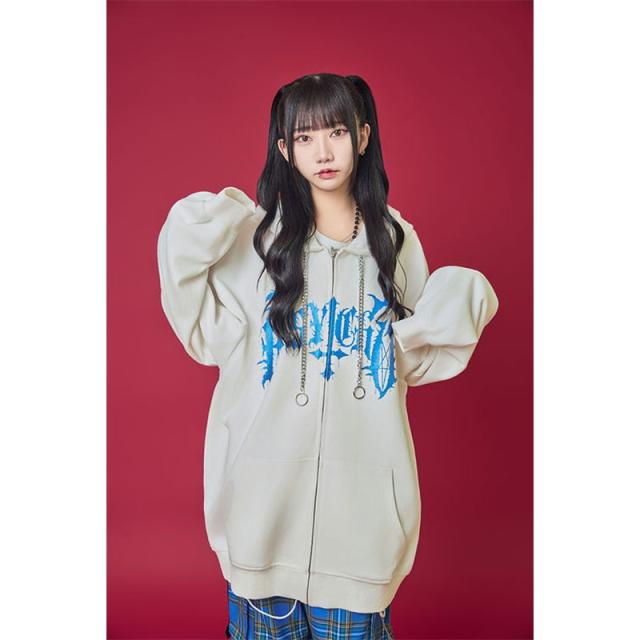 PSYCHO NATION サイコネーション ウィングクロス ZIPパーカー 原宿 病