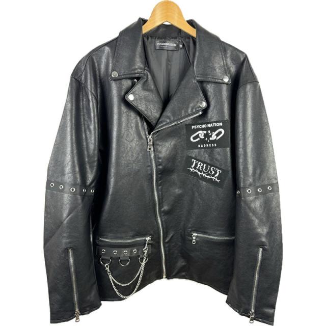 PSYCHO NATION サイコネーション 【MLサイズ】袖ハトメテープベルト W