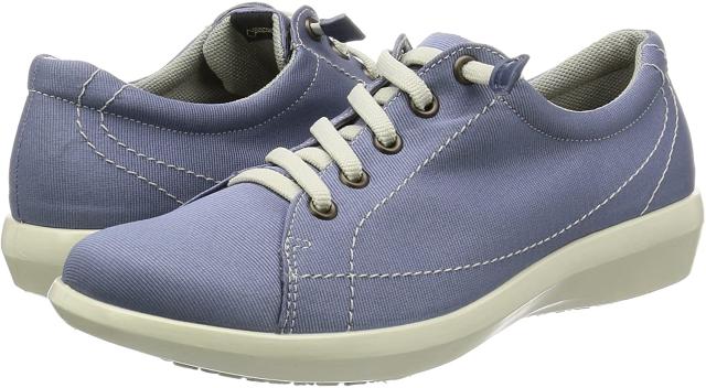 TOP DRY アサヒ トップドライ ウォーキングスニーカー レインシューズ 防水性 全天候 GORE-TEX TDY3961 3E ブルー レディース_6