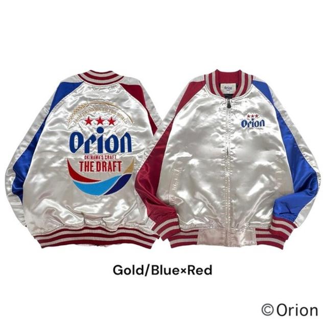 オリオンビール スカジャン メンズ レディース アウター サテン ジャケット ブルゾン ストリート アメカジ or1853-39_1