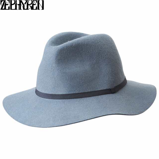 Zephyren ゼファレン WIDEBRIM FELT HAT GRAY