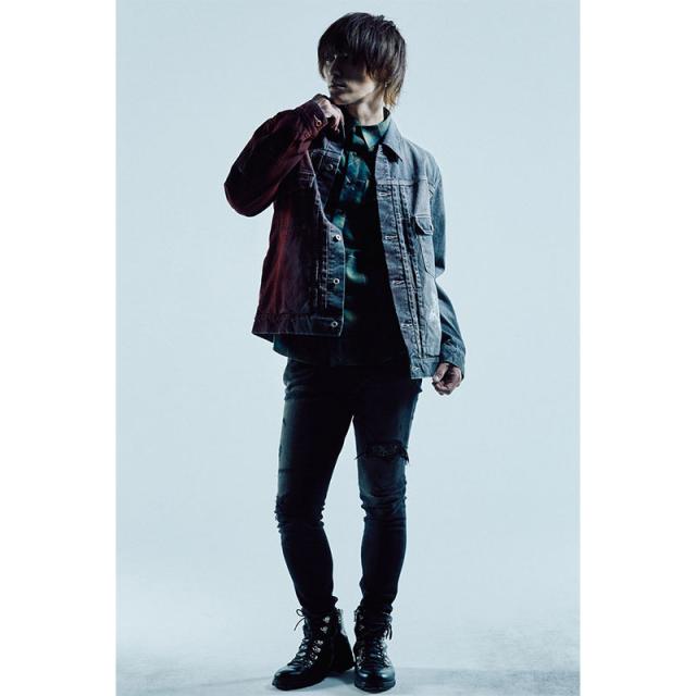Zephyren ゼファレン CLASHED SKINNY BLACK_1