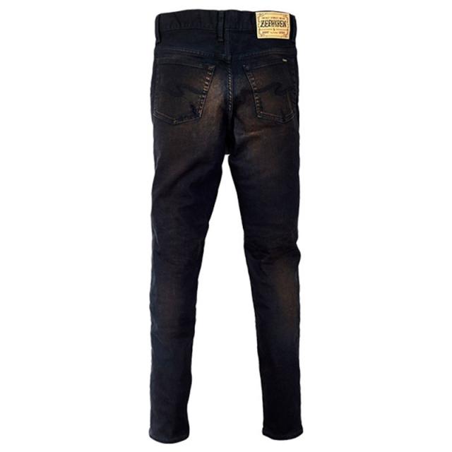 Zephyren ゼファレン CLASHED SKINNY BLACK_4