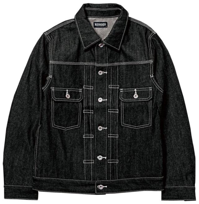 Zephyren ゼファレン DENIM JACKET NON WASH Zephyren ゼファレン DENIM JKT BLACK / NON WASHの通販はau PAY
