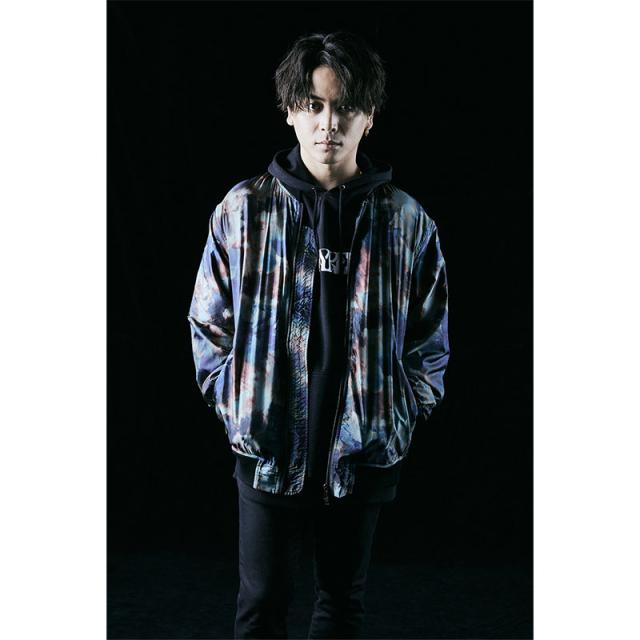 Zephyren ゼファレン MA-1 Type BLOUSON NAVY / PAISLEY Zephyren