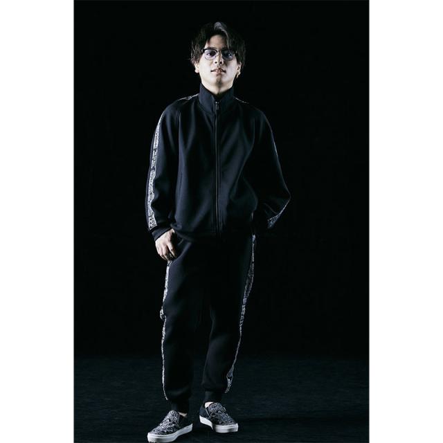 Zephyren ゼファレン TRACK JACKET BLACK_3