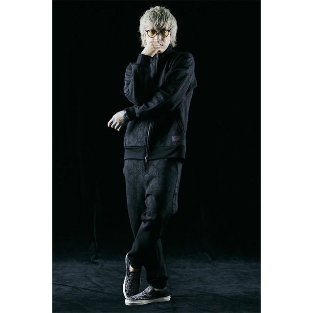Zephyren ゼファレン TRACK JACKET PYTHON & PINEAPPLE_2