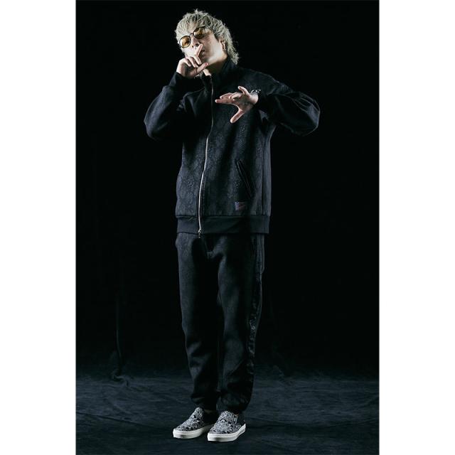 Zephyren ゼファレン TRACK JACKET PYTHON & PINEAPPLE_3