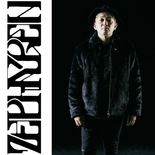 Zephyren ゼファレン FUR JACKET BLACK