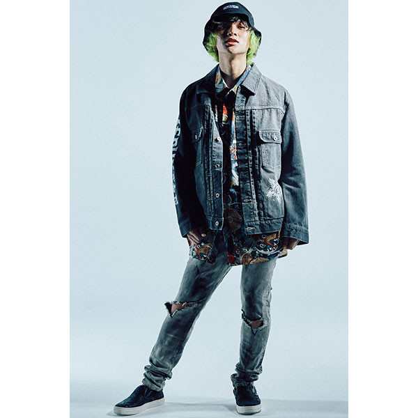 Zephyren ゼファレン DENIM JKT - Victoria - BLACK / BLACKの通販はau