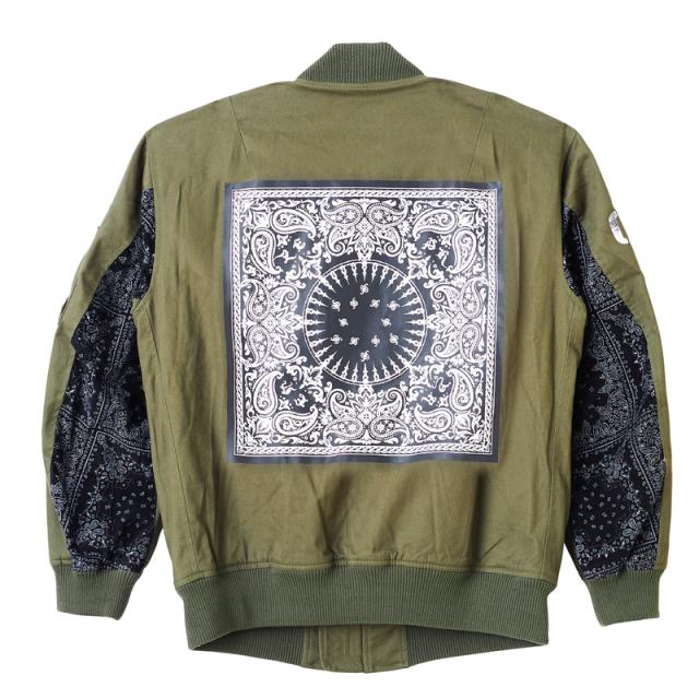 Zephyren ゼファレン OME-1 MA-1ジャケット カーキの通販はau PAY