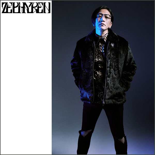 Zephyren ゼファレン FUR JACKET BLACK