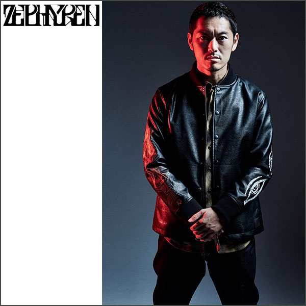 Zephyren ゼファレン STUDIUM JACKET - As aboveSo below - BLACK / BLACK