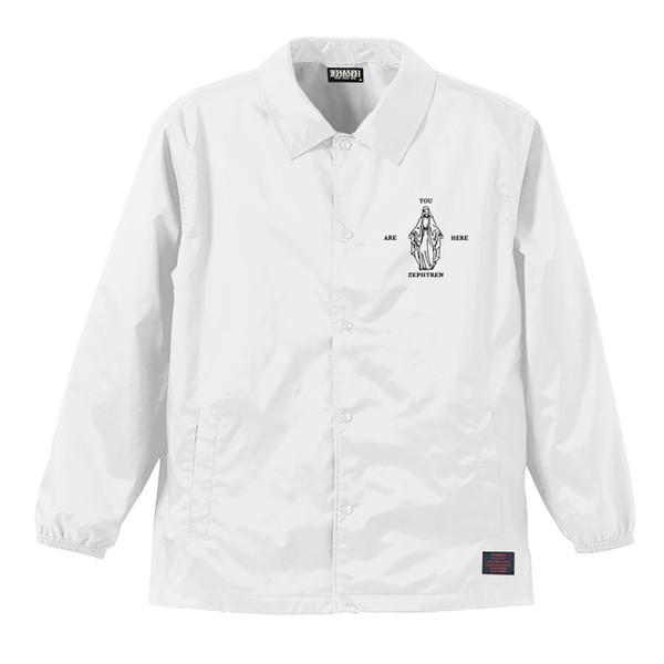 Zephyren ゼファレン COACH JACKET WHITE / twilight Zephyren ゼファレン COACH JACKET WHITE / twilightの通販はau PAY