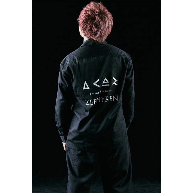 Zephyren ゼファレン PRINT SHIRT L/S a crowd of rebellion