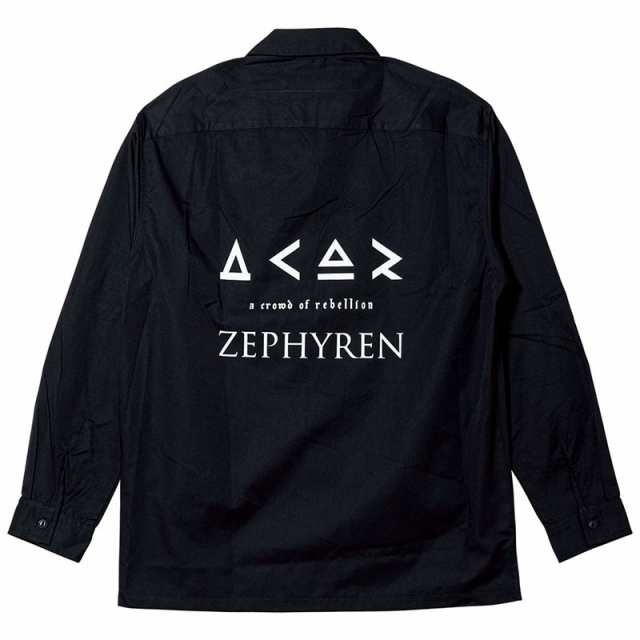 Zephyren ゼファレン PRINT SHIRT L/S a crowd of rebellion