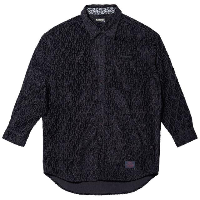 Zephyren ゼファレン BIG SHIRT L/S  - Resolve - BLACK Zephyren ゼファレン BIG SHIRT L/S - Resolve - BLACKの通販はau PAY