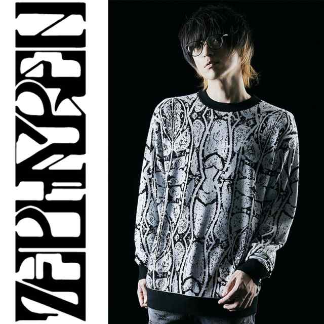 Zephyren ゼファレン JACQUARD KNIT - STONE - WHITE